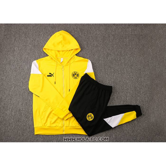 Chandal con Capucha del Borussia Dortmund 2021-2022 Amarillo